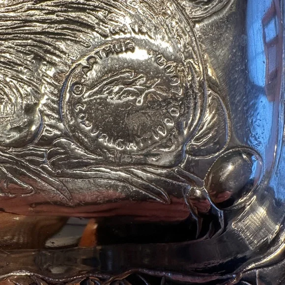 Arthur Court vintage 1990 aluminum tray. Never used! - Picture 9 of 9